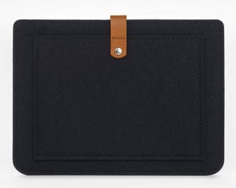 iPad Pro Sleeve - iPad Pro Case - iPad 12.9 Cover - iPad Pro Leather - Felt Case iPad