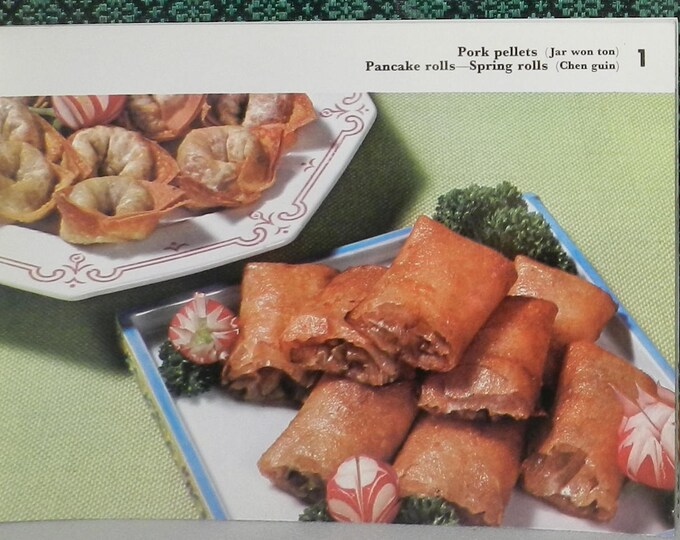 Chinese Cooking 1. Golden Cooking Card Book, 1968, by Shufunotomo Co.