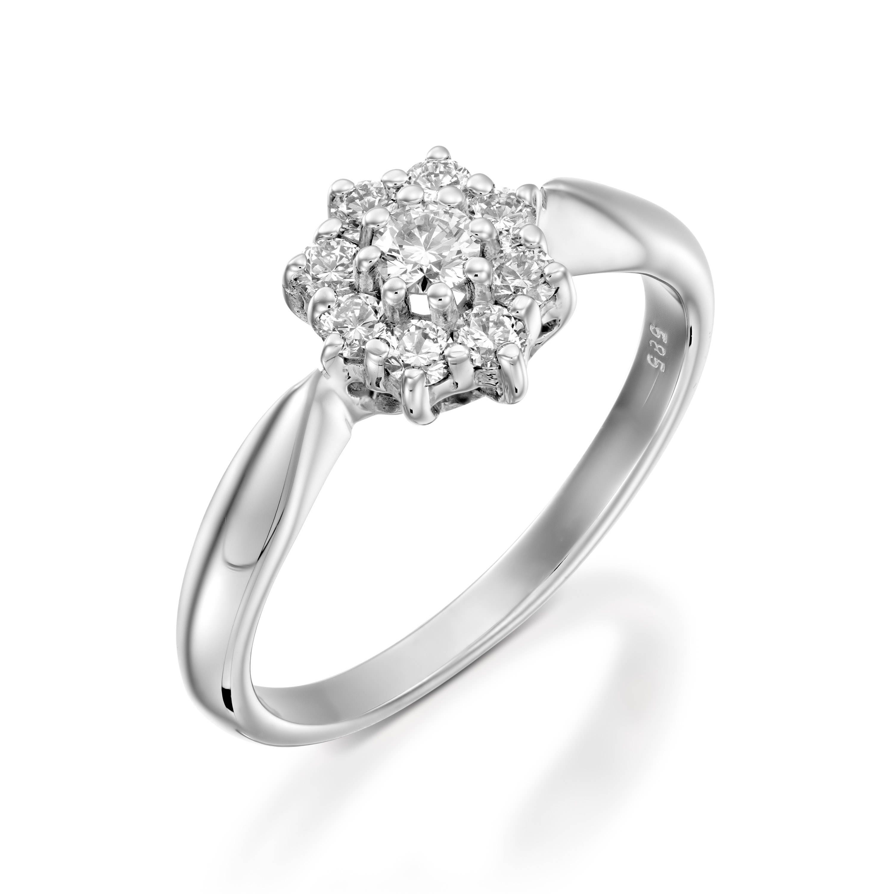 Vintage engagement ring setting Engagement ring-Graduation