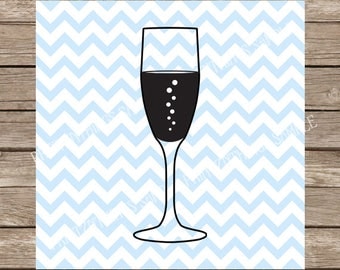 Download Champagne glass svg | Etsy