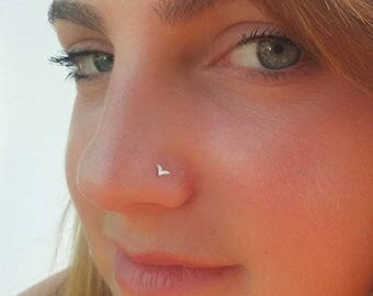 Small nose ring, indian nose rings , nose rings, tiny nose stud ,Tragus , Indian nose stud, Tiny nose ring, nose stud, Cartilage, Tragus