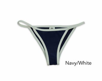 Bikini String Bottom, Swimwear Bottom, Swimsuit, Bathing Suit, String Bottom, Cheeky Bikini Bottom