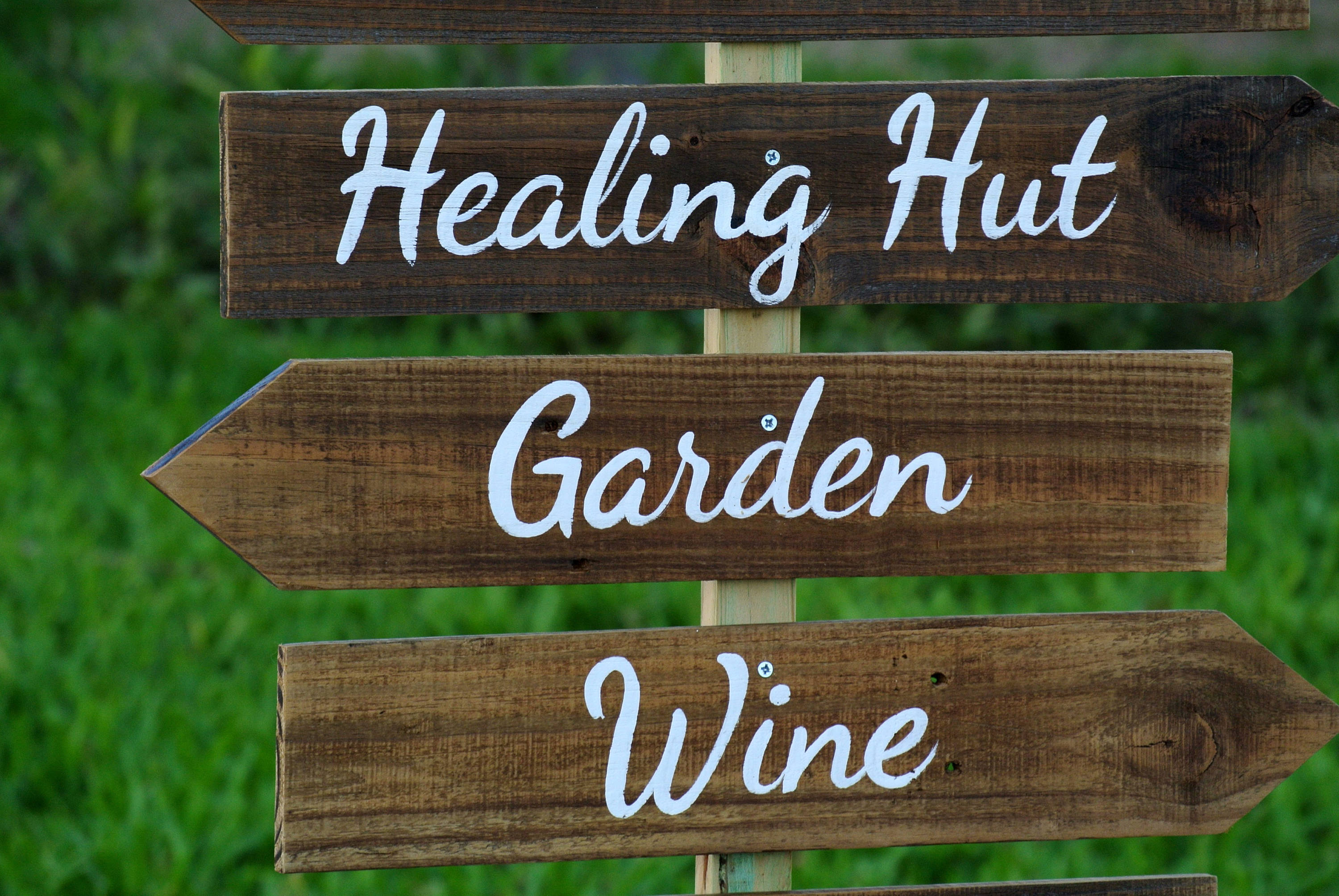Guest House Destination Signs, Wooden Hotel decor, Garden/Beach sign