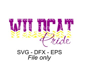 Wildcat Pride Svg - Wildcats svg - School spirit svg - school svg - we are VR - Pride svg - Paw print eps - Dfx file - cameo file - cricut