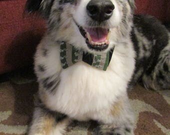 Dog Bow Tie Adjustable Harry Potter House Slytherin