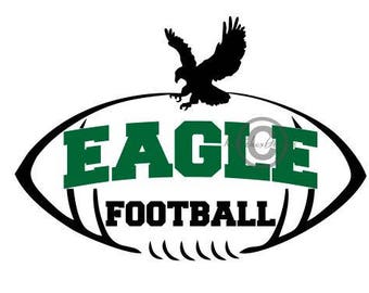 Eagle Football Svg, Eagle Dxf, Football Svg