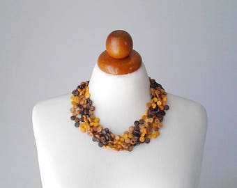 Wood necklace wooden necklace wood bead necklace wooden necklace bead wood necklace bead wood jewelry wooden jewelry eco friendly jewelry