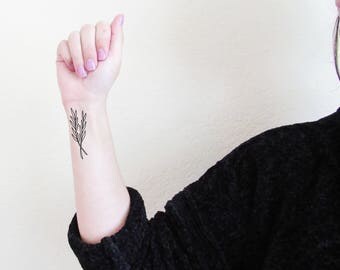 small flower tattoo etsy small flower tattoo etsy