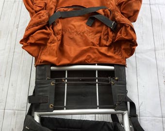 Vintage Wilderness Experience Hiking Backpack/Trail Pack - Light weight Frame - Adult Large Chatsworth California