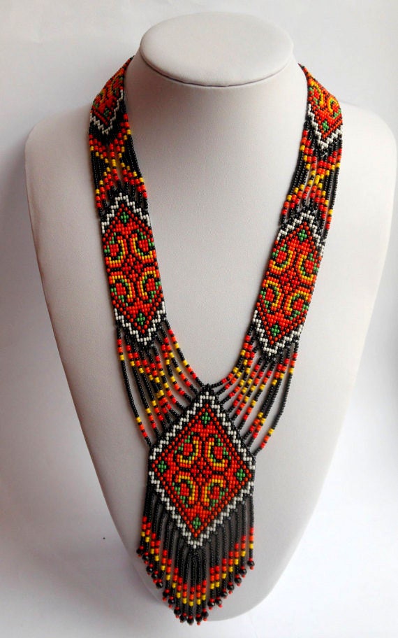 Ukrainian Gerdan Ukrainian jewelry Ukrainian ethnic necklace