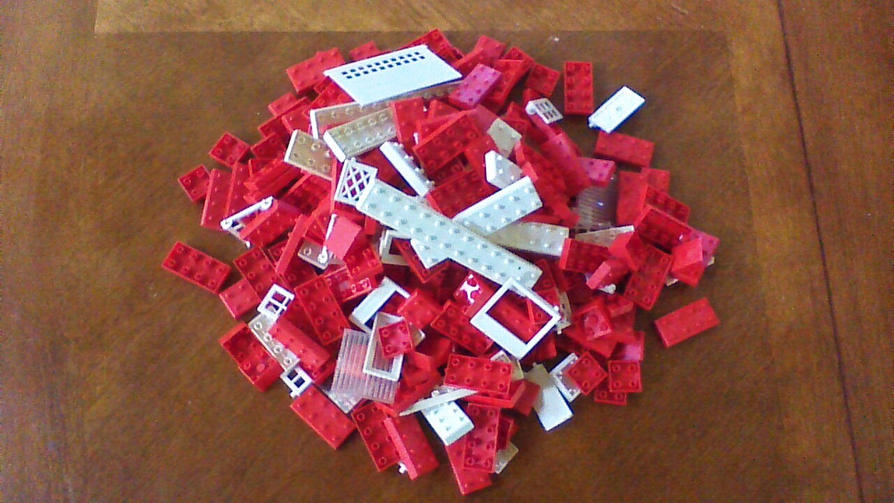Vintage American Plastic Bricks Lego Style Building Blocks
