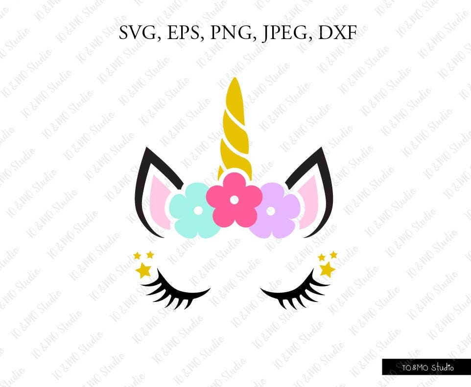 Free Free Unicorn Svg Face 270 SVG PNG EPS DXF File