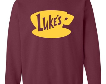 Luke's Diner sweatshirt - Luke's Diner sweater - Luke's Diner shirt - Gilmore Girls shirt - Stars Hollow shirt - Gilmore sweatshirt