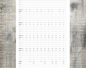 2018 yearly planner