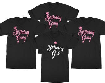 gang shirts for birthday