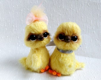 fluffy chick toy