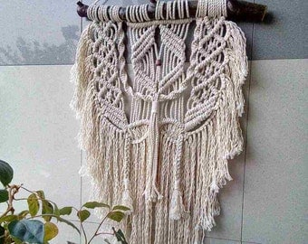 Macrame" Welfare"/Macrame Wall Hanging/ Tapestry Woven / Bohemian Wall /Tapestry Boho/ Art Macrame Hanging /5 mm 100% cotton cord