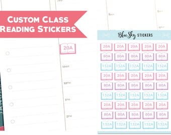 Custom homework planner