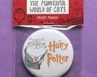 Hairy Potter Pocket Mirror