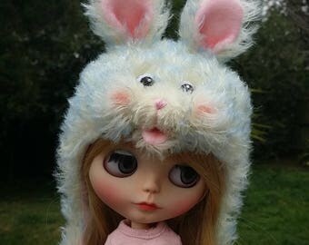 Blythe bunny hat