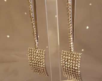 Swarovski Glamour Earrings - Cher - Wow Silver