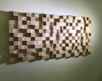 Wall Art Wood-Sound diffuser-Unique art object