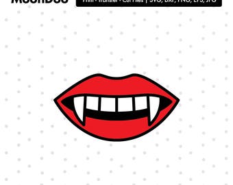 Vampire Lips Svg, Lips Svg, Vampire tooth Svg, Red Lips Svg, Svg For Silhouette, Svg For Cricut, Vinyl Decal, Svg Lip, Vampire Clipart Files