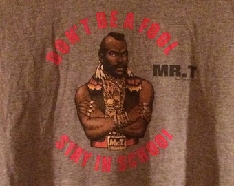 mr ti pity the fool t shirt