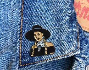 Beyonce Formation Pin, Soft Enamel Pin, Jewelry, Art, Artist, Gift (PIN116)