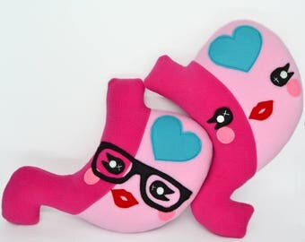 Gastric Sleeve plush toy , Weight Loss Surgery plush toy plushie novelty soft toy pillow