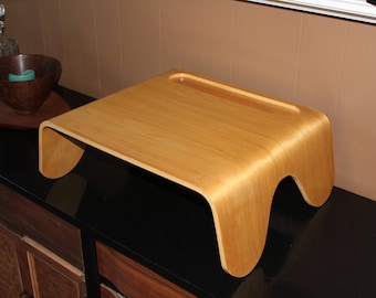Mid Century Bentwood Bed Tray Table Vulco Craft Co Vintage 1950s