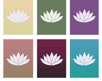 Lotus Flower Wall Art lotus wall art | etsy Lotus Flower Wall Art lotus wall art | etsy