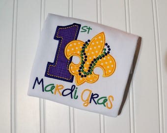 mardi gras shirt bodysuit