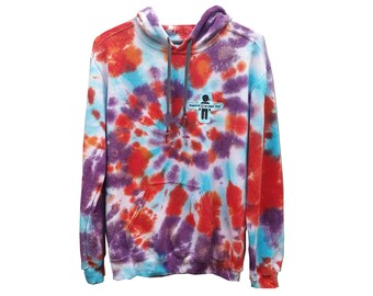 SALE Tie Dye Hoodie, Adult Size Small, Unisex, Casual Wear, Tumblr Women's, Men's, Boy's, Girl's, Street Wear, Warm, Soft, Comfy