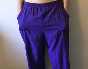 Purple pants | Etsy