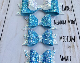 Disney Inspired Elsa Frozen hair Bow