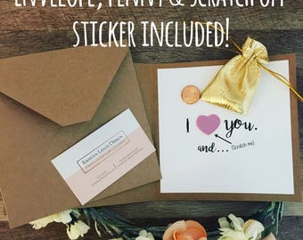 Pregnancy card announcement to surprise your loved ones! Surprise your husband! I am pregnant!