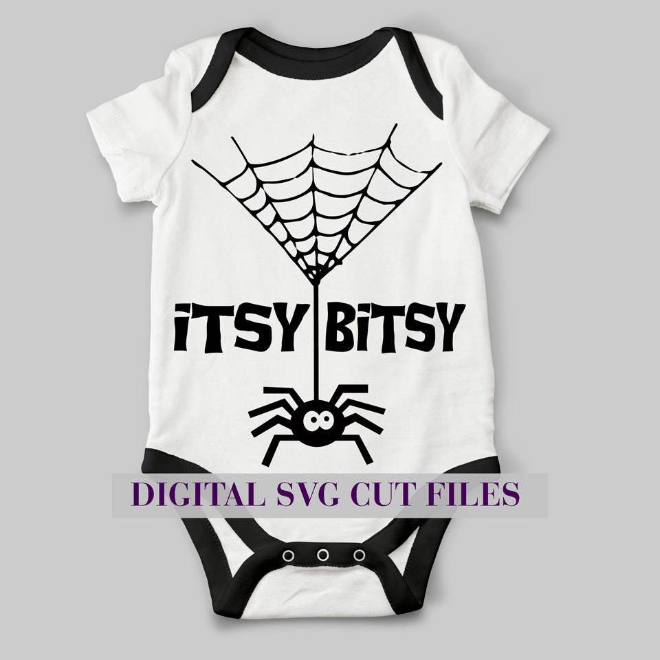 Download Itsy Bitsy Spider SVG Cutting File SVG file for Silhouette ...