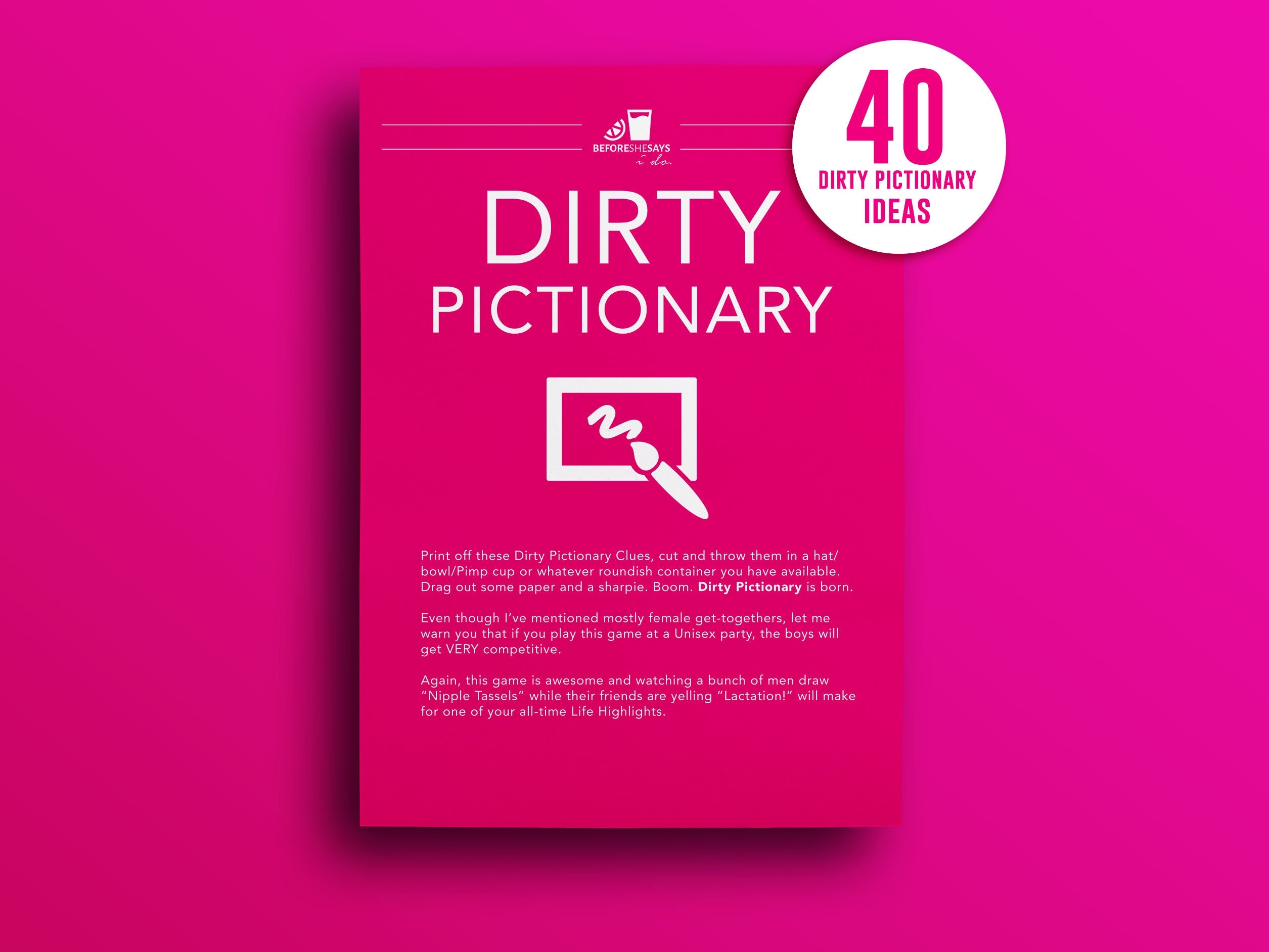 Dirty Pictionary - wvce22r