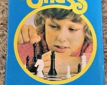 Berwick Chess Set Vintage 1970's Board and Chessmen