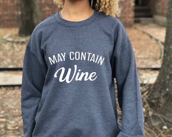 coffee golf wine sweatshirt