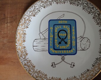 Vintage Camp Reunion Plate