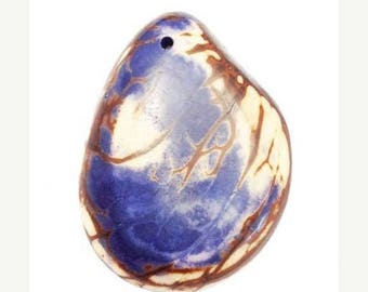 SALE 15% OFF Taguascheibe, blue, 40mm, 1 piece, trailer, spot