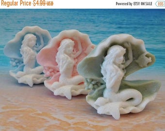 On Sale Mermaid Soap - Mermaid Baby Shower - Mermaid Party Favors - Beach Wedding Favor - Mermaid Shower Favors - Decorative Soap - Custom S