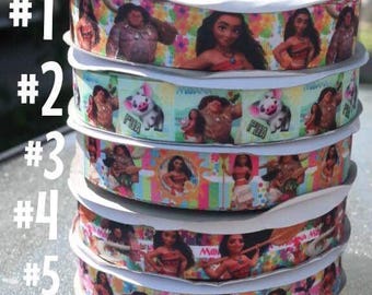 Moana Grosgrain Ribbon