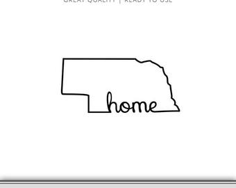 Free Free 111 Nebraska Home Svg SVG PNG EPS DXF File