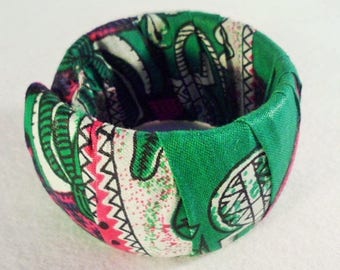 Bracelet rigide motif Africain