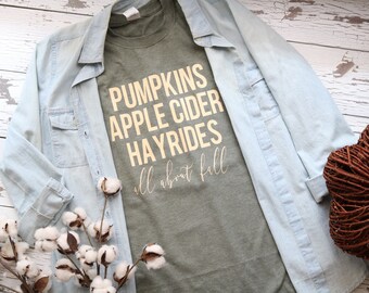 All About Fall Tee