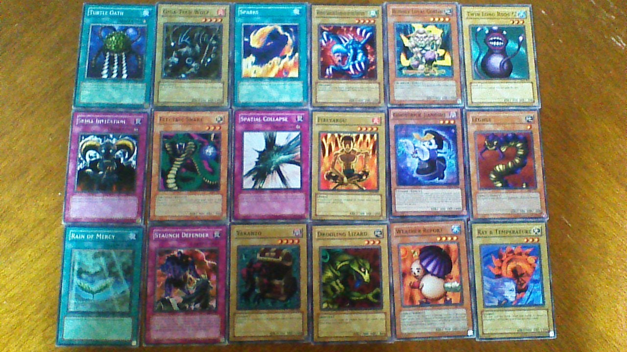 Vintage Yugioh Cards Original 1996 Yugioh Cards NM Near Mint