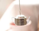 Tea Infuser Mini Tea Pot Favor Set | Tea Party Tea Favor | Stainless Steel Tea Strainer | Gift for Her